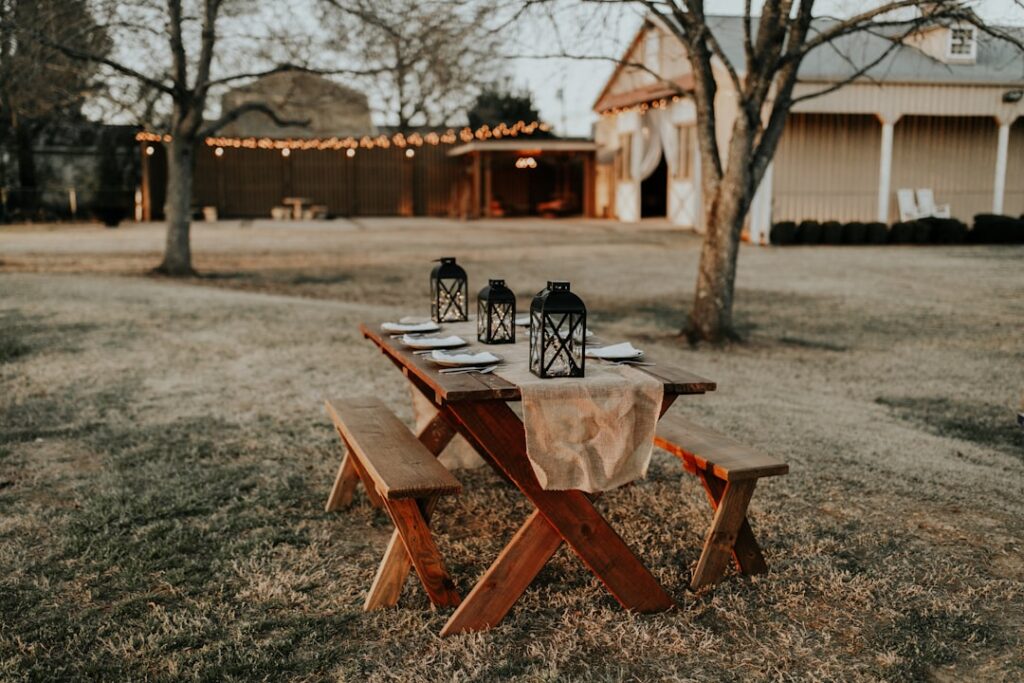 Photo Outdoor dining